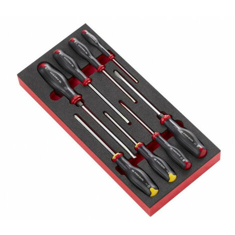 FACOM - Module mousse 8 tournevis Protwist - MODM.AT1PB - Ce produit de marque Facom est neuf.
