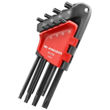 Jeu de 8 clés mâles Torx FACOM en étui - 89.JP8AL