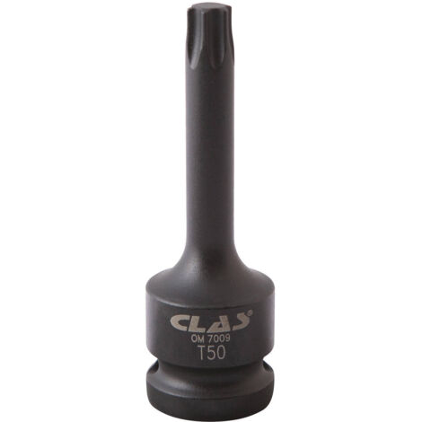 Douille embout choc torx T50 1/2" Cr-Mo - SA 7023 - CLAS Equipements