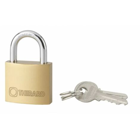 THIRARD - Cadenas de sûreté 30 mm à clé - Mach1 - 080030 - Ce produit de marque Thirard est neuf.