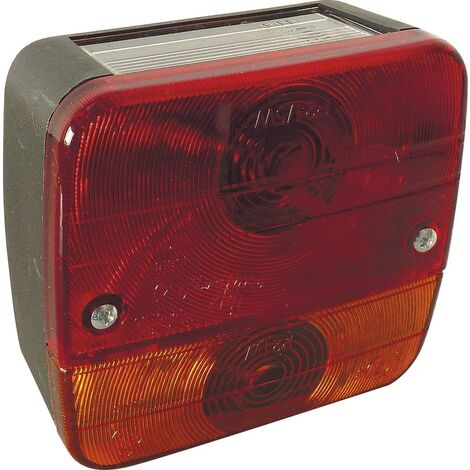 SODIFLASH - Feu arrière carré 4 fonctions YK-S002 - 17128 - Ce produit de marque SODIFLASH est neuf.