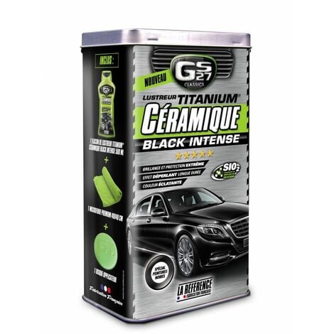 GS27 - Coffret Lustreur Titanium® Céramique Black Intense - CL160350 - Ce produit de marque GS27 est neuf.