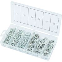 Kstools – Écrou à oreilles 1 pc – Acier inoxydable – Filetage métrique pas standard – Conforme DIN 315 – Pour applications industrielles