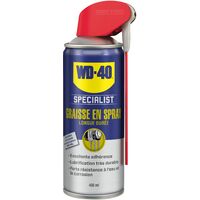 Wd40 Company – Graisse en spray longue durée 400ml – Lubrification extrême pour pressions jusqu'à 703kg – Protection contre corrosion et oxydation – Spray double position