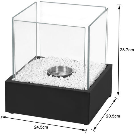 Bioethanol Kamine Tischkamin Tragbarer Bioethanolkamin Glaskamin Mit