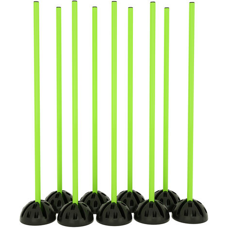 Sprungstangen-Set Agility Training - 6 Stangen Mit X-Standfüßen