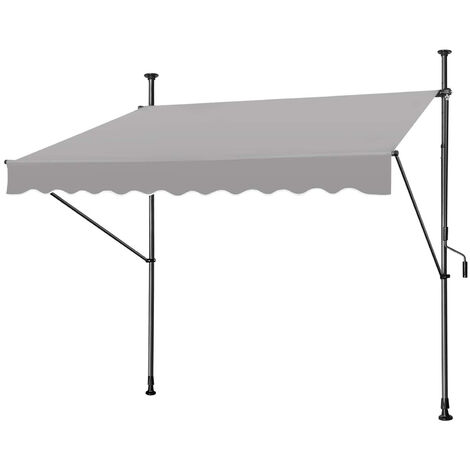 RELAX4LIFE Klemmmarkise 150/250/300/400cm Breit, Oh Produktbild-Vorschau 7