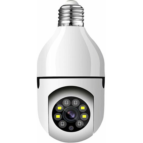motion tracking security light with camera