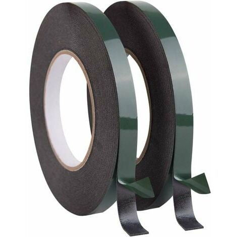 2 roll 12mm Double Sided Adhesive Tape, Extra Strong Double Sided ...