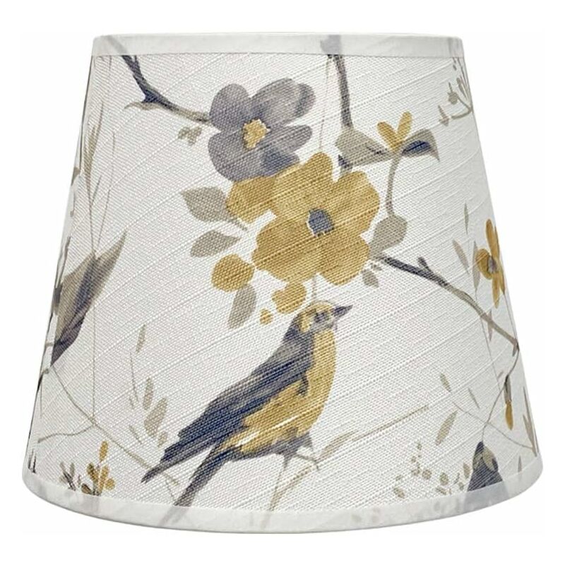 Eosnow Abat-jour en métal E26 E27 style arbre forestier ajouré en fer  décoratif avec motif doré intérieur pour lampe de plafond murale de table  noir