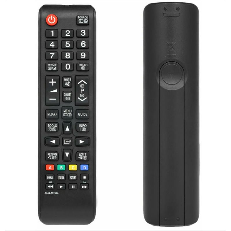 Télécommande universelle pour TV numérique, 1 pièce, 3D, noir