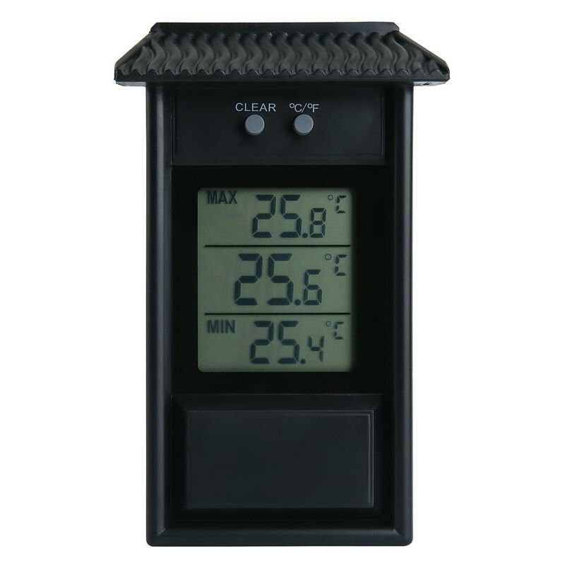 1pc, Thermomètre Extérieur Intérieur Sans Fil Avec 3 Capteurs À Distance, Thermomètre  Intérieur Hygromètre Numérique, Jauge