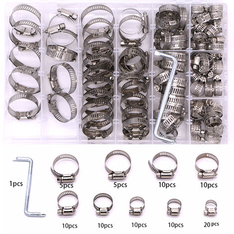 Brides de serrage de type américain - Pinces de tuyau / Pinces de tuyau en  acier inoxydable, Fabricant de colliers de serrage en plastique et en  acier inoxydable