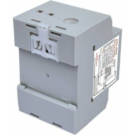 Indicateur de consommation électrique D52-2066 compteur électrique phase  ménage smart watt-heure mètre rail de