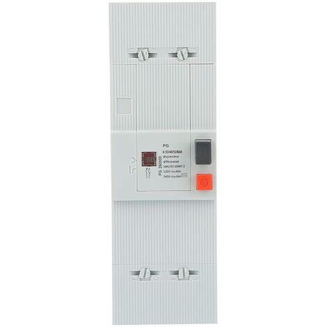 Disjoncteur miniature – Disjoncteur miniature 2P 250 V basse tension CC  interrupteur solaire 16 A/32 A/63 A (taille : 32 A) : : Bricolage