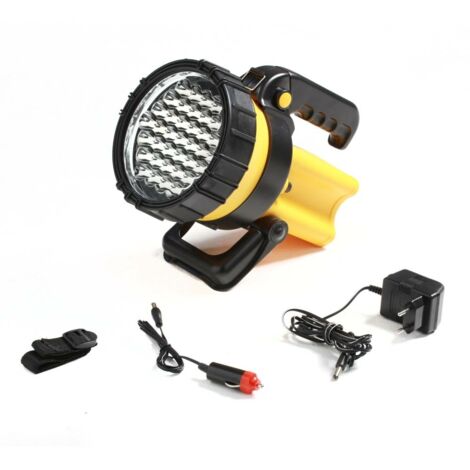 EURO VANADIUM - Foco recargable de 37 LEDs