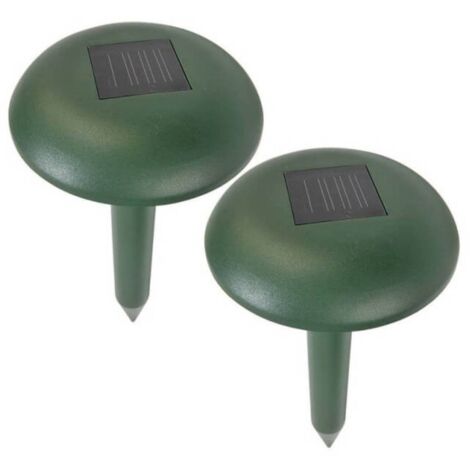 TERRE JARDIN - Espantapájaros solar - Pack de 2