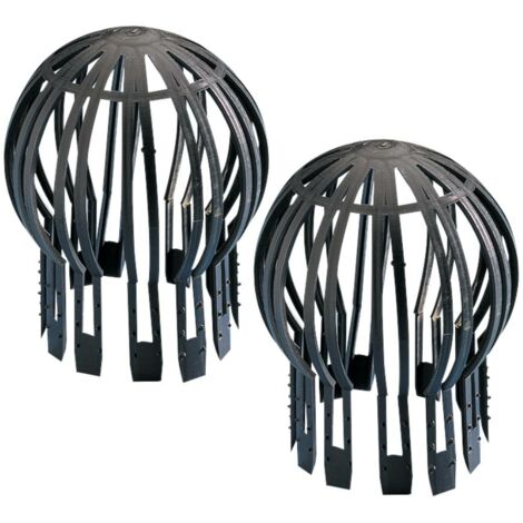 TERRE JARDIN - Crapaudina - Cesta filtro para canalón y bajante - Pack de 2
