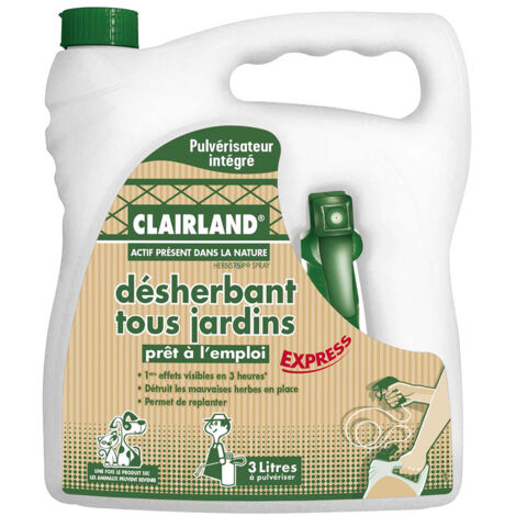 Herbicida natural listo para usar en bidón