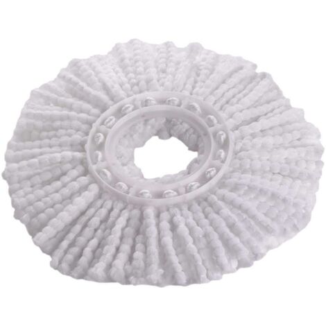Fregona de microfibra para fregona con cubo escurridor azul