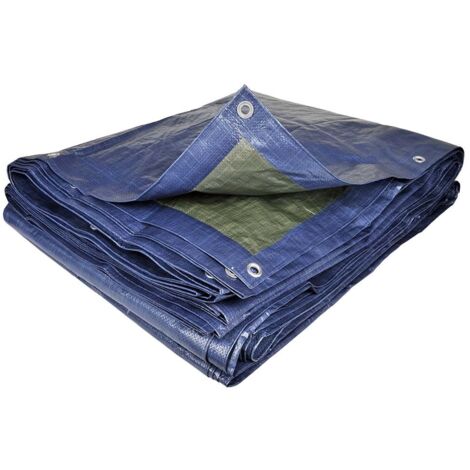 TERRE JARDIN - Lona profesional 120 g/m2 Azul 6 x 10
