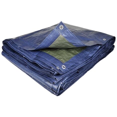 TERRE JARDIN - Lona profesional 120 g/m2 Azul 10 x 15
