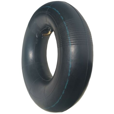 EURO VANADIUM - Cámara de aire de 250 mm para rueda con válvula en ángulo Negro 370 mm