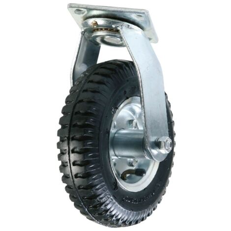 EURO VANADIUM - Rueda inflable giratoria de 220 mm