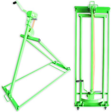 TERRE JARDIN - Tractor elevador cortacésped con cabrestante 500 kg