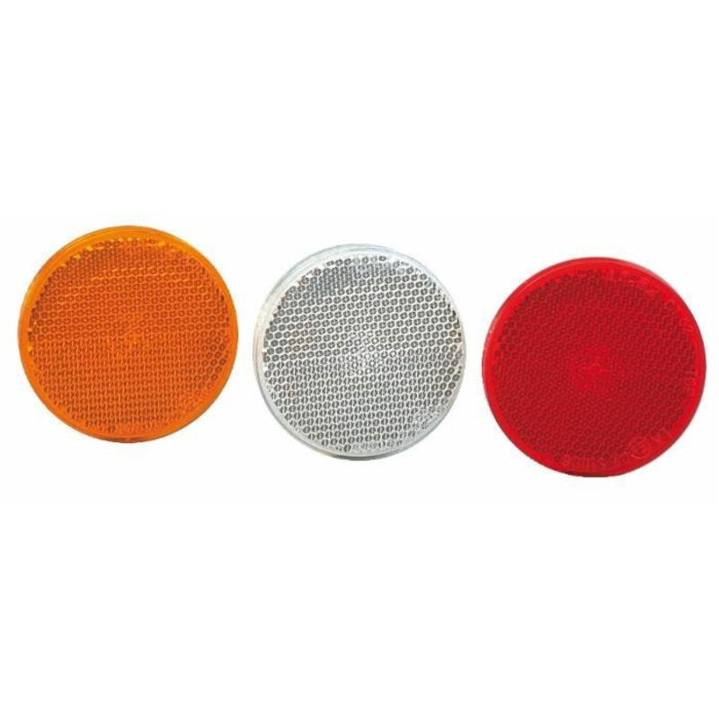 HP8856 catadioptre rond d60mm adhesif sans 368114