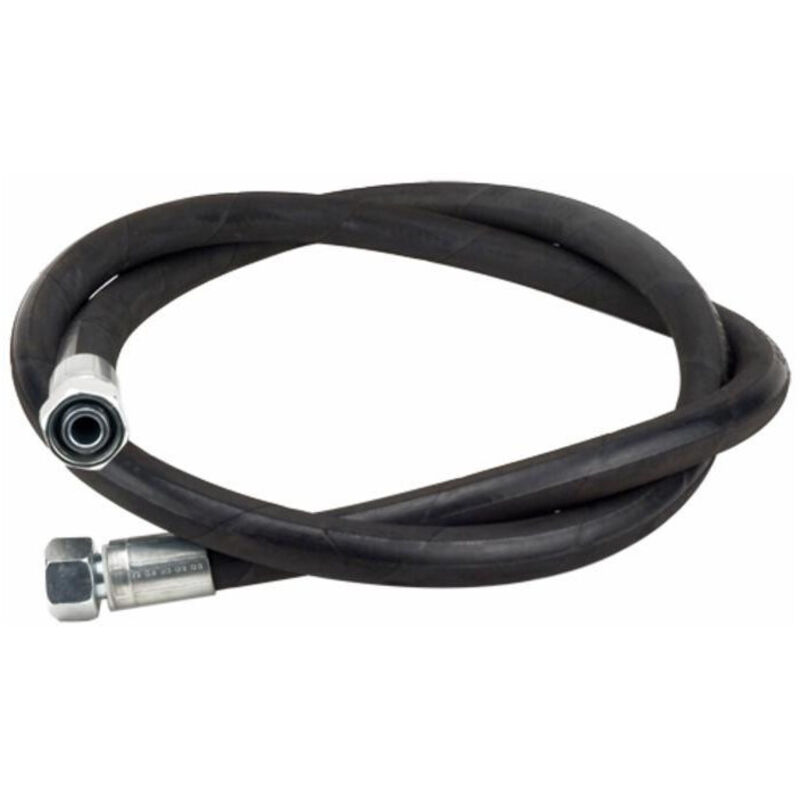 Tuyau Hydraulique Professionnel Tuyau Hydraulique 2SC DN06 1/4" - Filetage BSP Des Deux Côtés - Pression Service 400 Bar - Pour Systèmes Hydrauliques