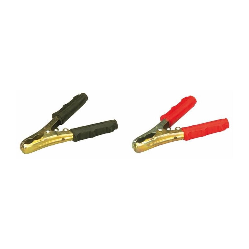 Pince crocodile bronze metal rouge charge 300a 400a pour cable