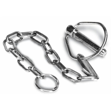 Lem Select – Goupille clips ø 10 avec chainette – Lot de 5 – Pour arbres de 26 à 32mm – Résistance accrue pour fixation sécurisée (1/2)