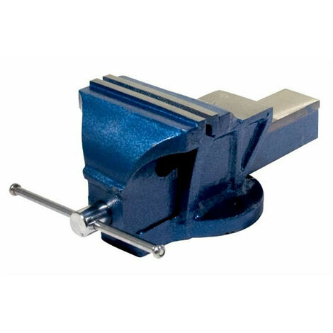 Etau d'établi sur pied en fonte - Bricolage