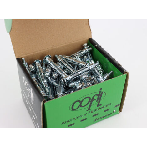 Lem Select – Boîte de 100 chevilles métalliques Placo à expansion 5x52 mm – Acier zingué pour fixation plaques de plâtre – Installation rapide et solide (1/4)