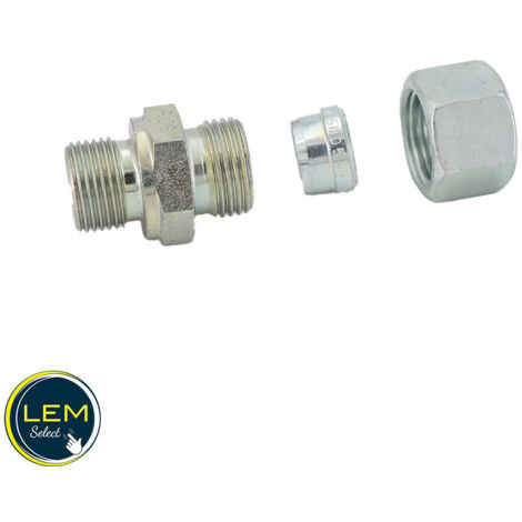 Lot De 2 Raccords Coudés 90° En Laiton 1/2" - Filetage Intérieur/extérieur - Pour Tuyauterie Eau Chaude/froide - 11