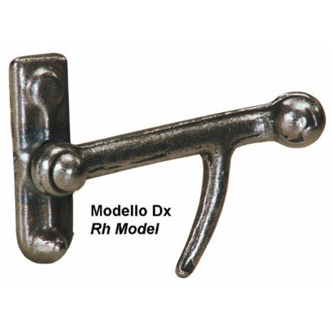 Fermeture pour remorque à verrou droite légère 13 mm AMA (1/2)