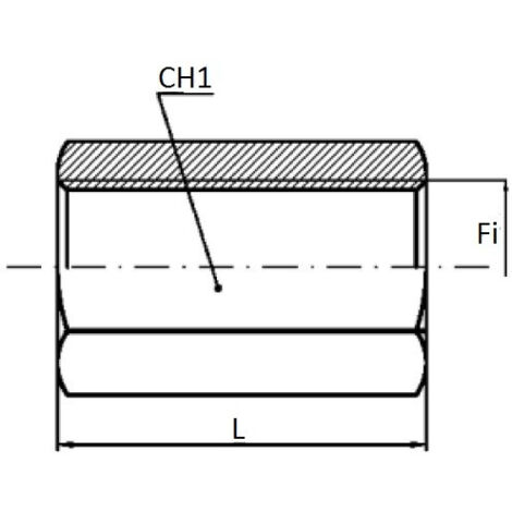Prolongateur Femelle/femelle 1/2 Pouce - Marque LEM Select (neuf, Emballé)