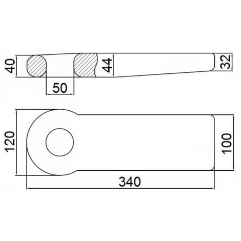 Anneau Plat Beal 18mm - Sangle Plate 30/40/50cm | Résistance 22kN | Élingue Escalade Ou Travail Hauteur