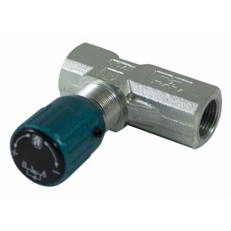 Régulateur de débit unidirectionnel 3/8"- 350 bars 30 Litres