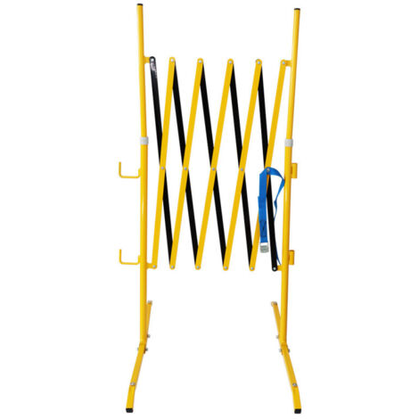 Barrière de sécurité extensible droite - "LEM Select" Jaune et Noire (jusqu'à 2,8 m) (1/5)