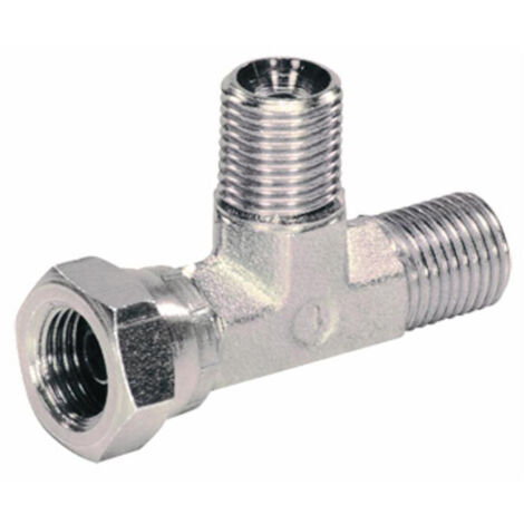 Adaptateur tournant 'T' M-M/F 3/8" (1/2)