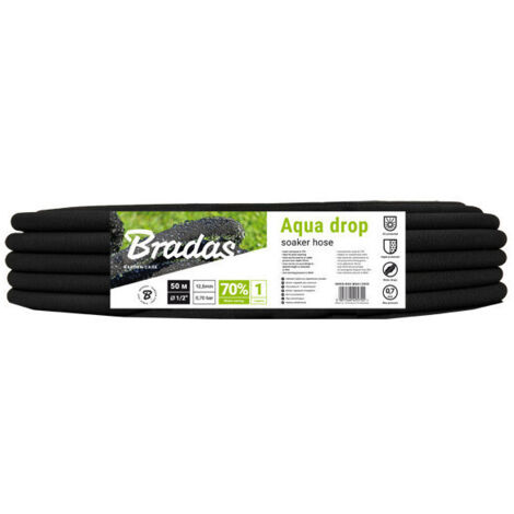 Tuyau d'irrigation poreux seul (sans connexions) 12.5 mm 50 mètres