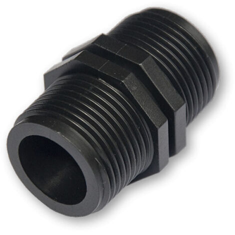 Raccord de jonction fileté polypropylène Mâle/Mâle 3/4" (20/27) (Lot de 5)