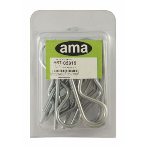 Lem Select – Goupille beta ø 4 mm – Longueur 76 mm – Blister de 10 pièces – Pour applications variées en bricolage (1/4)