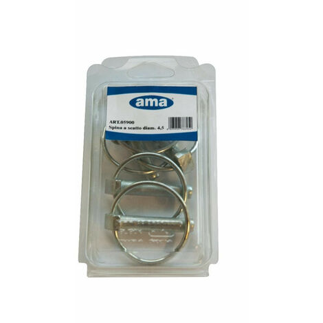 Goupille clips ronde ø 5 sous blister (5pcs) (1/3)