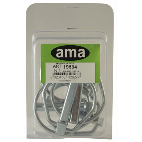 Goupille clips poire ø 4,5 sous blister (5 pièces) (1/3)