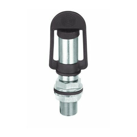 Lem Select – Support bipolaire pour gyrophare à visser – Fixation à vis avec écrous – Base colonne filetée pour installation sécurisée