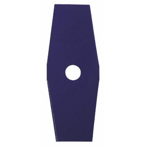 Lame droite pour débroussailleuse 2 dents L:300 ép.:1,4 (1/2)