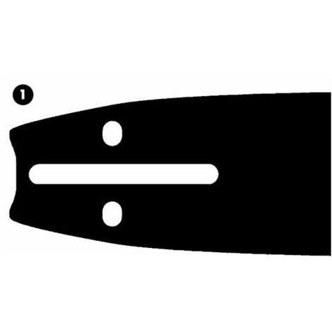 Guide Chaîne Sägenspezi 45 Cm .325" 72 Maillons 1,5 Mm - Compatible Husqvarna 445 - Avec Roue D'entraînement